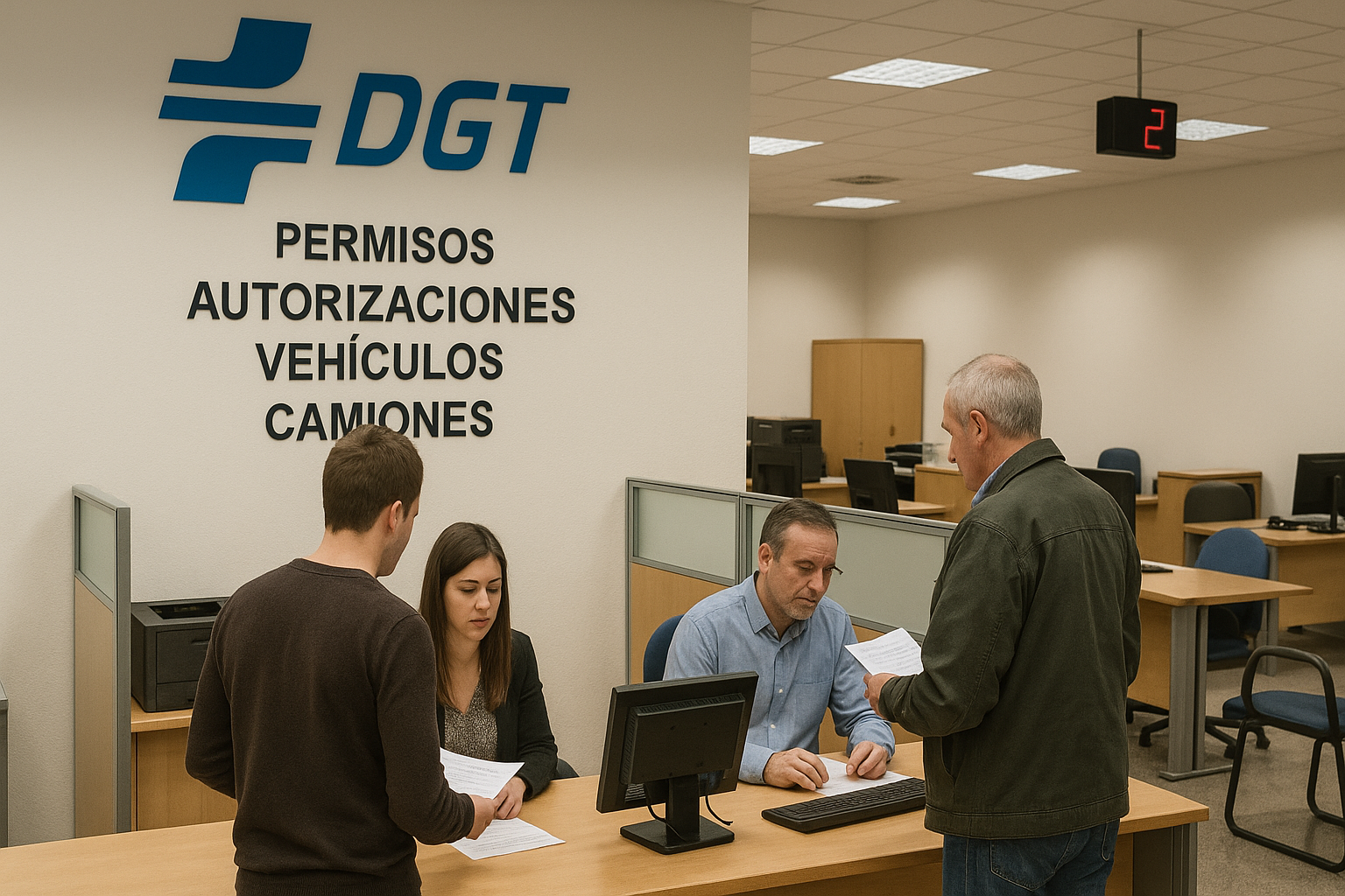Tramitación permisos transporte especial DGT SCT