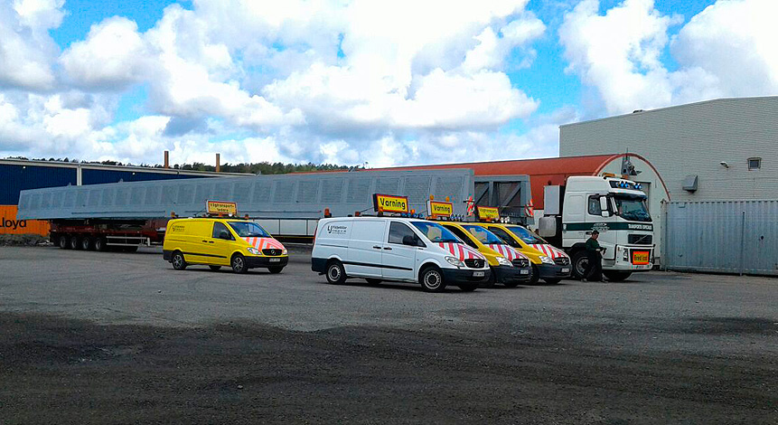 Vehículos piloto transporte especial Catalunya normativa